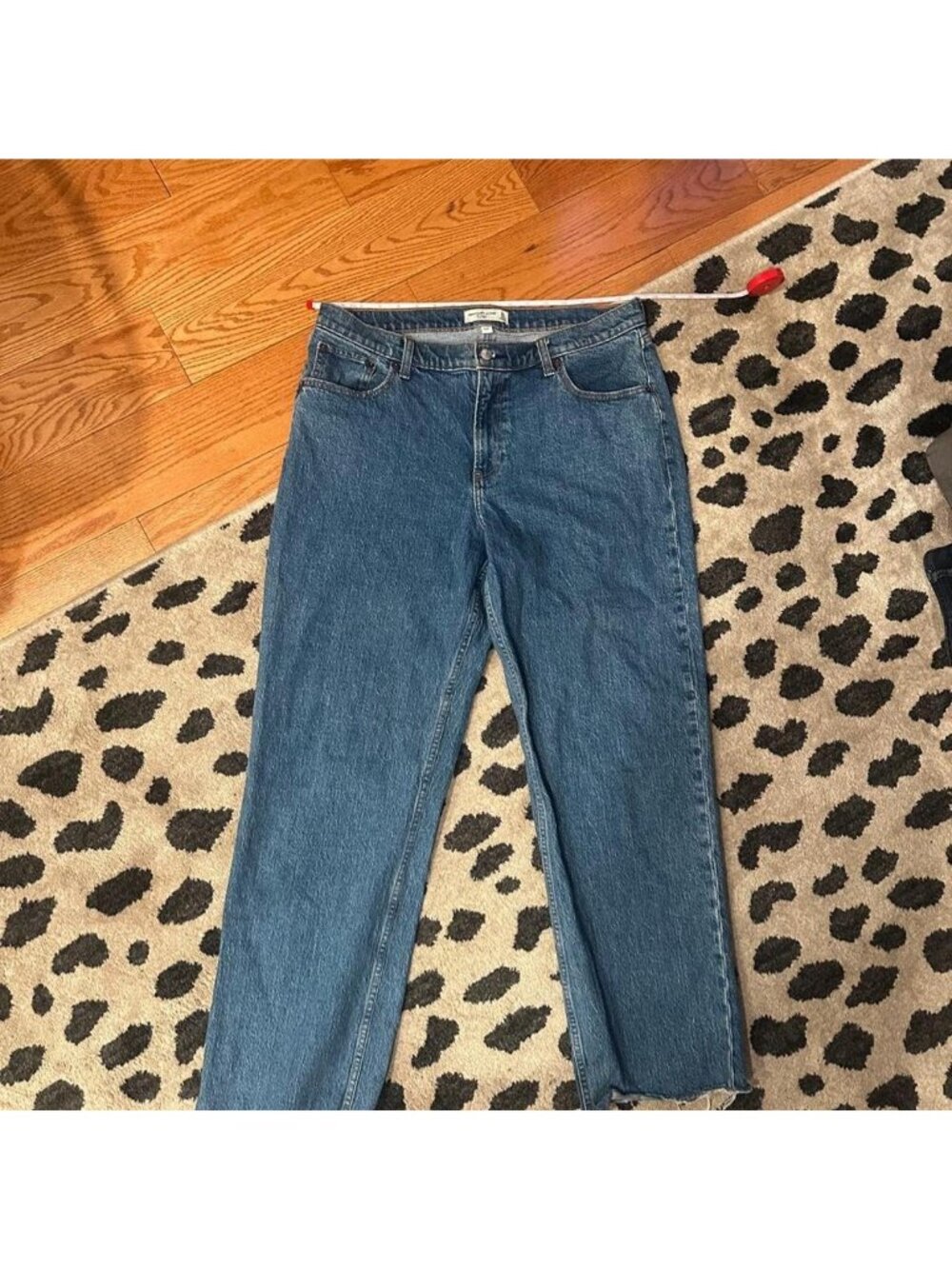 Abercrombie Low Rise Baggy Denim